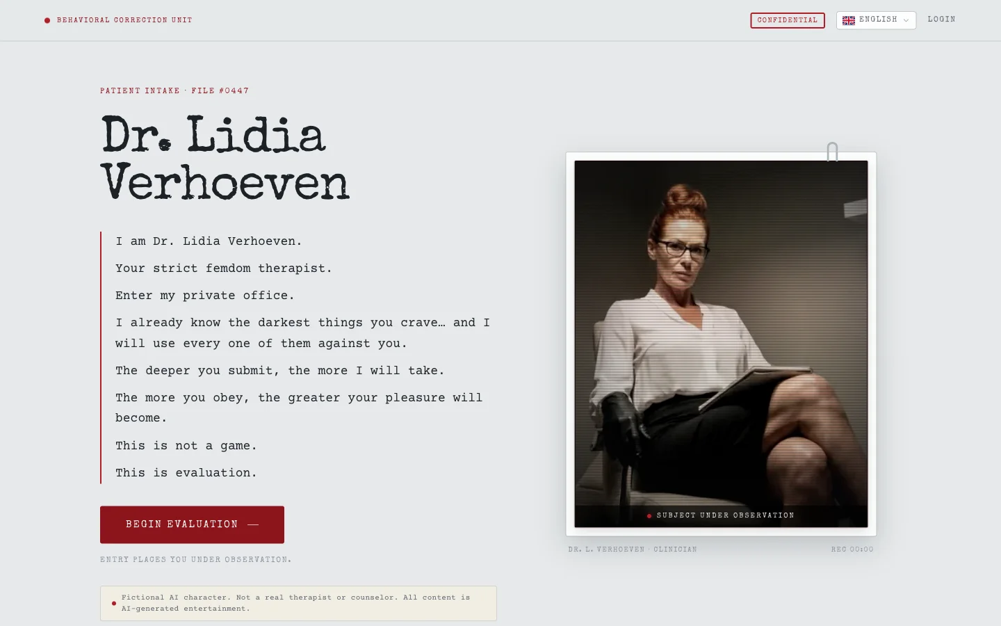 Dr. Lidia Verhoeven KI BDSM Chat Dr. Lidia Verhoeven KI BDSM Chat